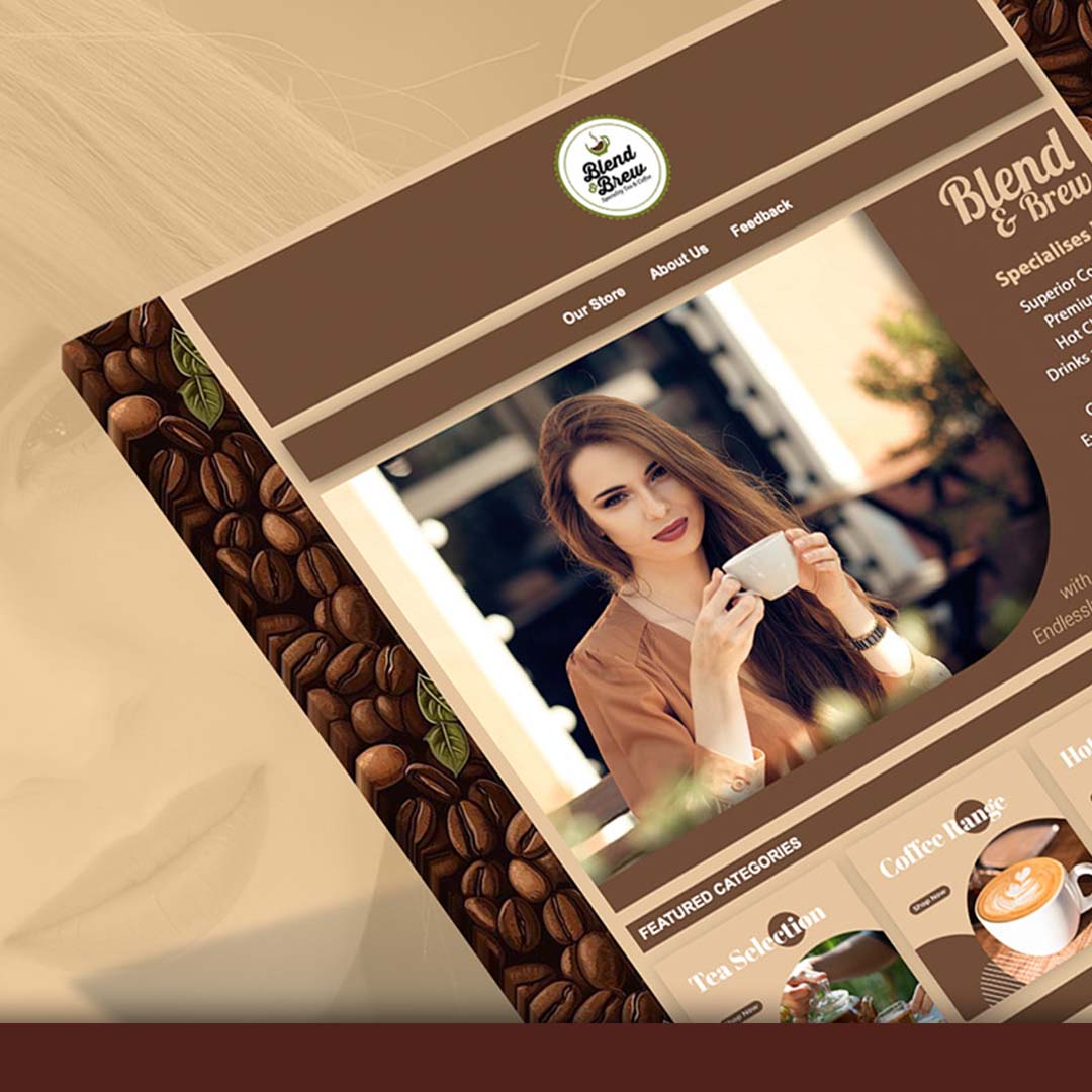 eBay Template & Store Design Services Blend and Brew