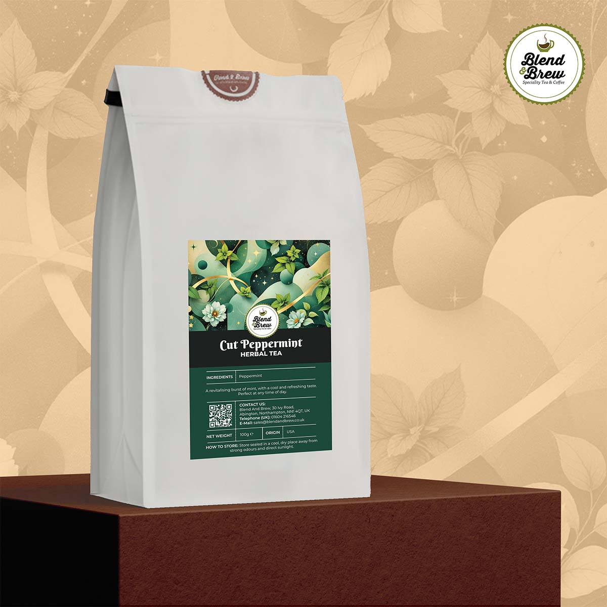 Cut Peppermint – Herbal Tea