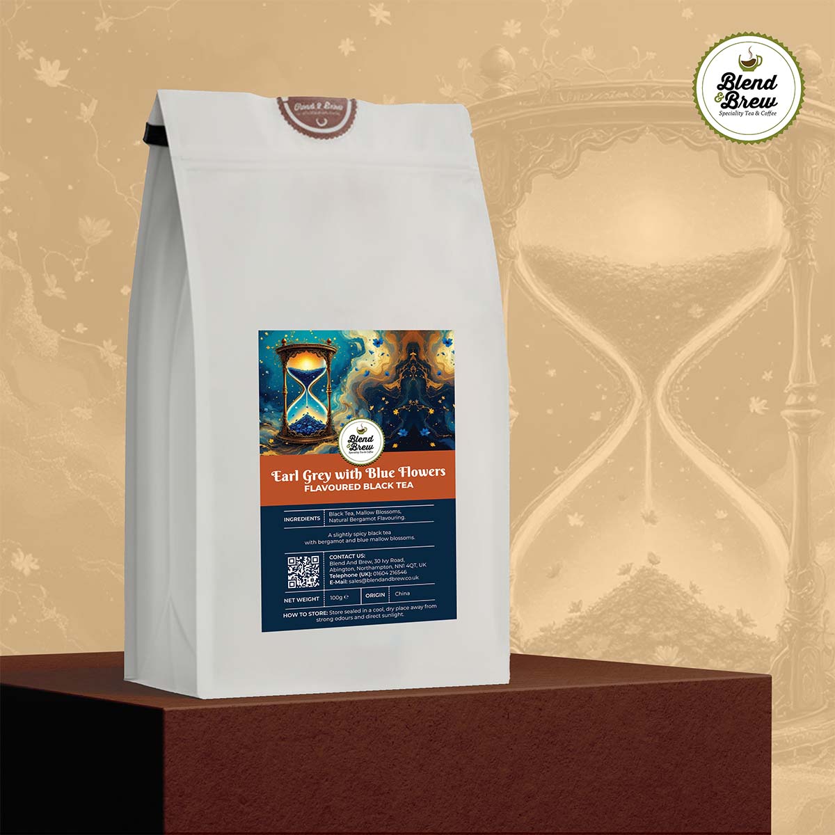 Earl Grey with Blue Flowers – Black Tea