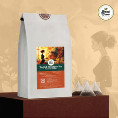 English Breakfast Tea - Silk Pyramid Tea Bag