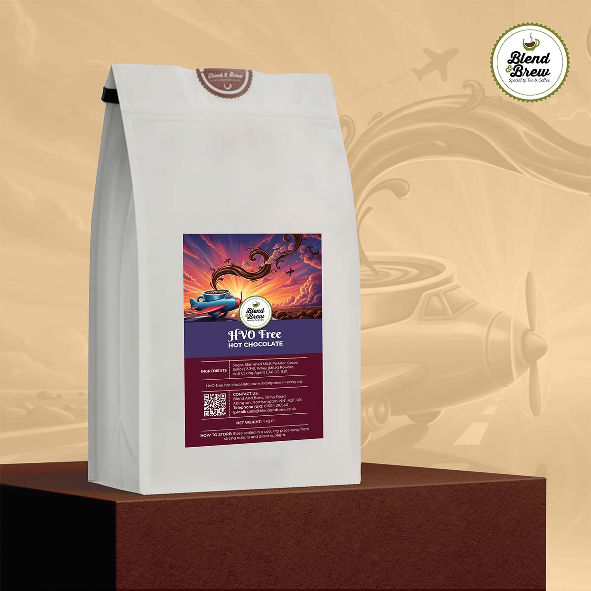 HVO-Free Hot Chocolate - Smooth, Velvety, & Creamy Indulgence