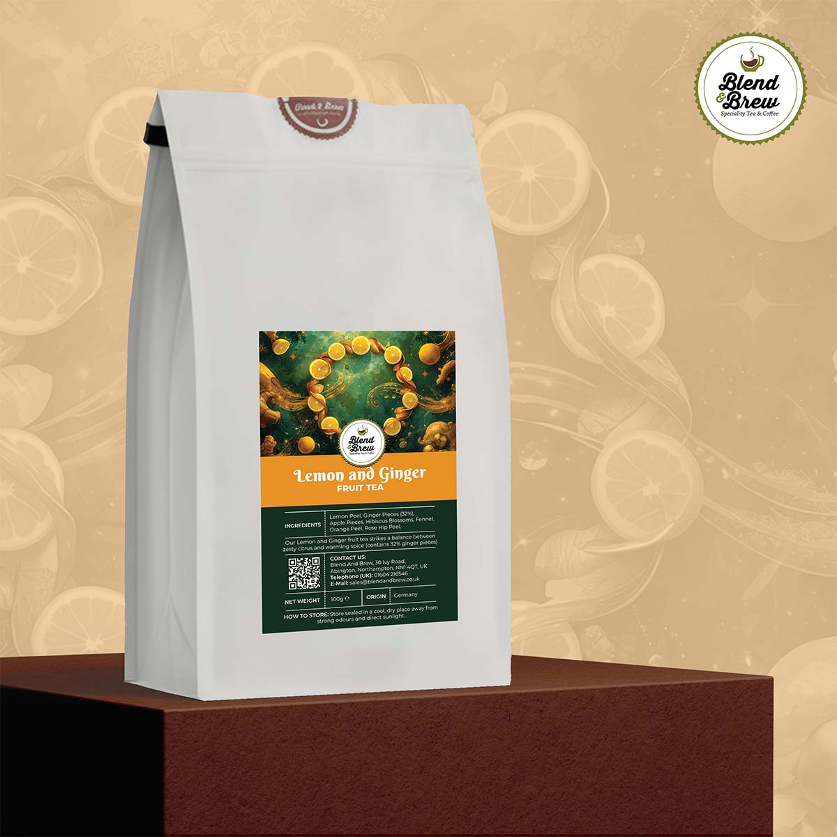 Lemon and Ginger – Fruit Tea