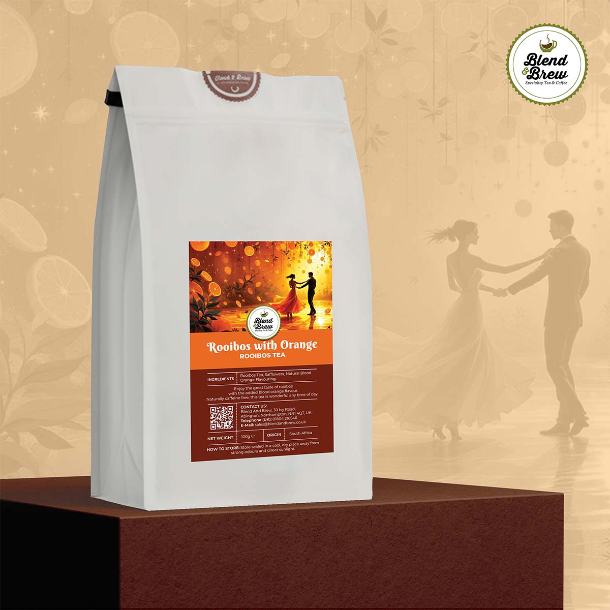 Rooibos with Orange – Flavoured Rooibos Tea